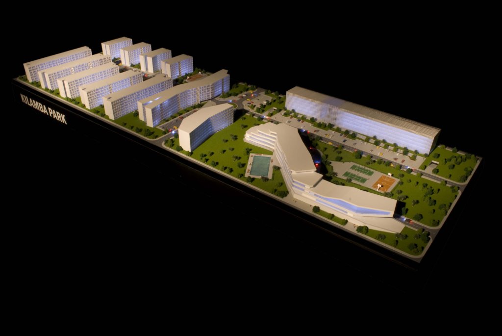 Scale Model - Architectural - Master plan - Kilamba park - UAE